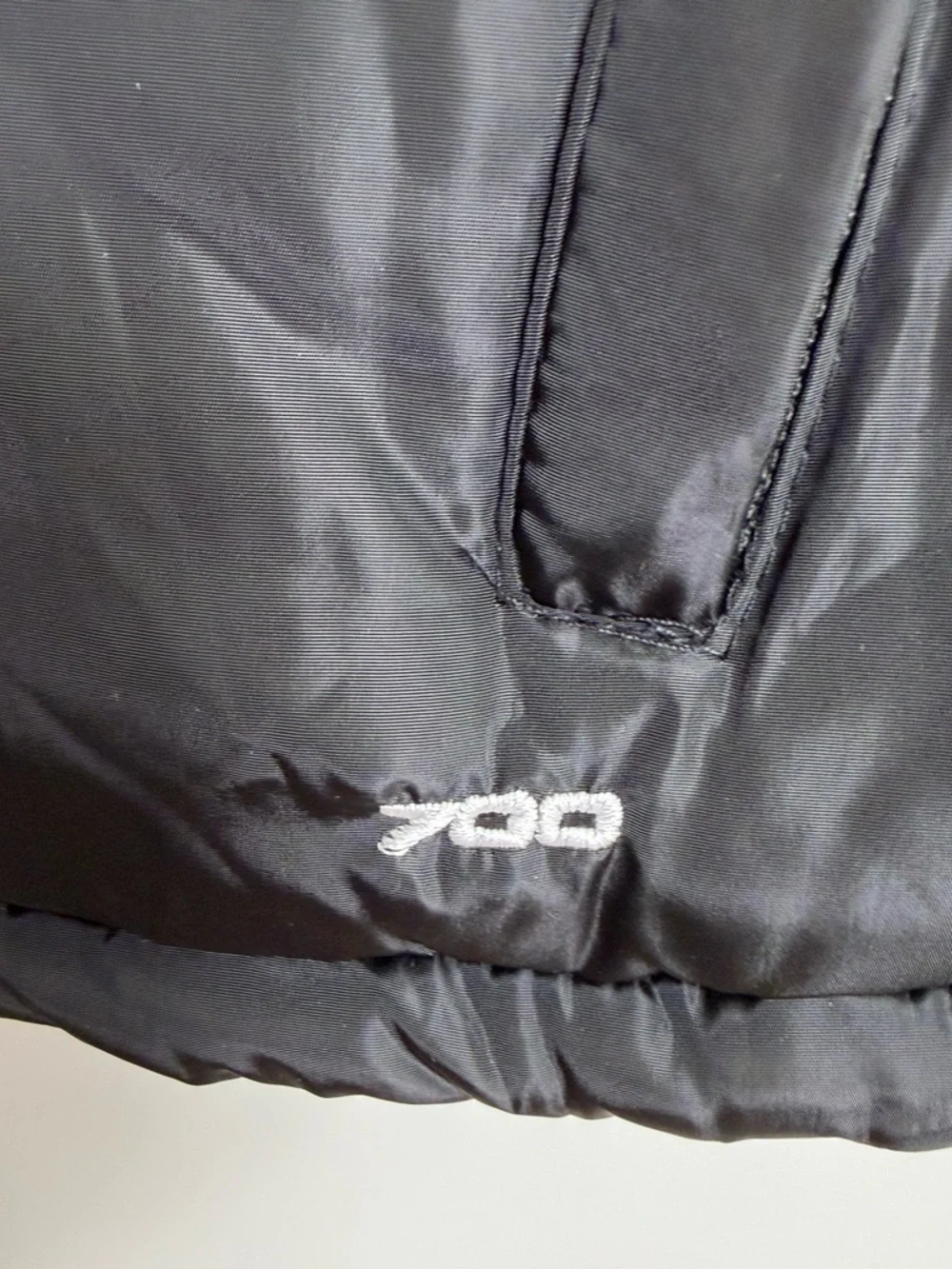 Vintage The North Face Nuptse 700 Fill Down Vest Men's XL Black Puffer Jacket